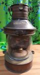 Nautical Oil Lantern Tung Woo Masthead Honk King Vintage Reflector Copper - Brass